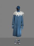 Neo Rauch, Rosa Loy and workshops der Bayreuther Festspiele. Costume (Men's choir). Circa 2018