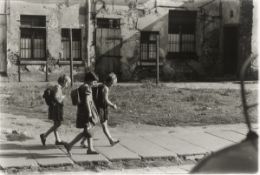 Uwe Steinberg. On the way home, Berlin. 1963
