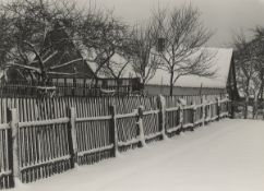 Albert Renger-Patzsch. ”Dorfbild Wamel”. Circa 1950