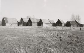 Heinrich Riebesehl. ”Schlüsselburg (Minden)”, Februar 1978, from the series ”Agrarlandschaften”, ….