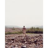 Albrecht Fuchs. M.K. 9 Fotografien. Martin Kippenberger in Dawson City, August 1995.