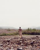 Albrecht Fuchs. M.K. 9 Fotografien. Martin Kippenberger in Dawson City, August 1995.