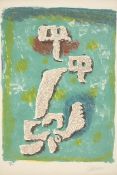 Willi Baumeister. ”Lutins au Printemps (Kobolde im Frühling)”. 1953