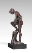 Max Klinger. ”Badende, sich im Wasser spiegelnd”. 1896-97