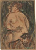 Christian Rohlfs. ”Paar”. 1918