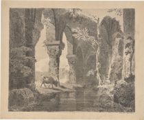 Carl Blechen. ”Romanische Ruine”. 1826