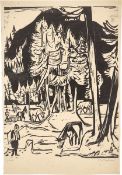 Ernst Ludwig Kirchner. ”Herbstlandschaft”. 1924