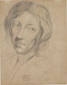 Philipp Otto Runge. ”Apostel Simon. Nach van Dyck”. Circa 1798