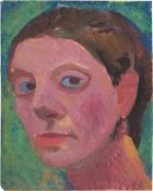 Paula Modersohn-Becker. ”Selbstbildnis nach halblinks”. 1906