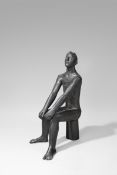 Hermann Blumenthal. ”Sitzender auf Baumstumpf”. 1930/31