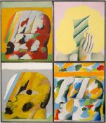 Horst Antes. ”4 Köpfe”. 1967/68