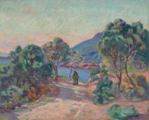 Jean-Baptiste Armand Guillaumin. ”La Baie d’Agay”. Circa 1895
