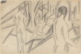 August Macke. ”Jünglinge”. 1911