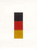 Gerhard Richter. ”Schwarz Rot Gold I”. 1998