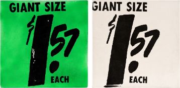 Andy Warhol. ”$1.57 Giant Size”. 1963