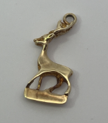 Deer Stag Charm Pendant