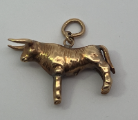 Bull Charm Pendant