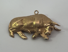 Bull Charm Pendant