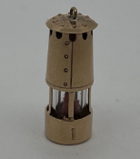 9ct Gold Lamp Charm Pendant