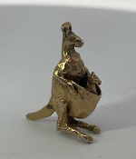 Articulated Kangaroo Charm Pendant