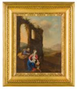 PITTORE OLANDESE DEL XVII-XVIII SECOLO