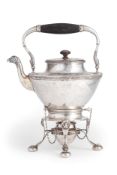 TEA KETTLE IN ARGENTO, GERMANIA, INIZI DEL XIX SECOLO