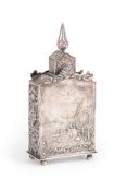 TEA CADDY IN ARGENTO, OLANDA, 1890