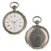 OSCAR MARUSSIG, OROLOGIO DA TASCA RIPETIZIONE QUARTI, SVIZZERA 1890 CIRCA