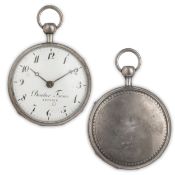 BORDIER FRERES, OROLOGIO DA TASCA RIPETIZIONE QUARTI, SVIZZERA 1820 CIRCA