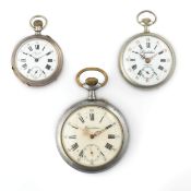 REGULATEUR, A. RIVOLTA LECCO, REGULATEUR FRANCAIS, LOTTO DI TRE OROLOGI DIVERSI, FRANCIA 1870-1890