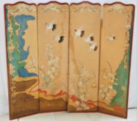 Paravent / Raumteiler, Japan, um 1900