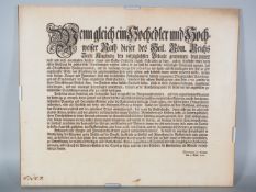 Gesetzentwurf im Senat, Augsburg 1776