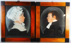 Klassizismus Hochzeitsbilder eines Paares, 1803