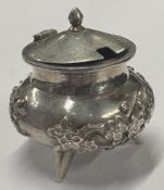 An early 19th Century Chinese export silver mustard pot.