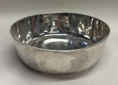 An 18th Century French silver bowl.
