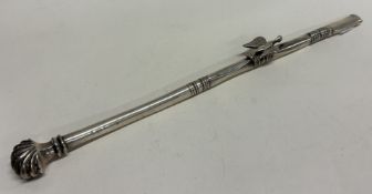 A rare 19th Century Continental silver incense holder.