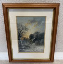 EDWARD PARTRIDGE: (British, fl. 1879 - 1896): A framed and glazed oil.