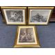 A trio of gilt framed and glazed prints. - Image 1 of 2