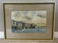 C F E HARVEY: A framed and glazed watercolour.