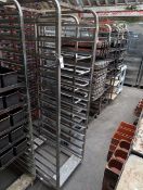 +VAT 52x76cm mobile bakers trolley