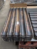 +VAT Approx. 20 45x76cm bakers baguette type trays