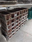 +VAT 10 3 strap bakers bread tins 45x25cm