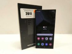 +VAT Samsung S24 Ultra 256GB Titanium Black with box and cable
