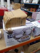 +VAT Mikasa swirl dinnerware set