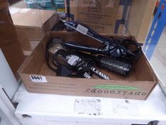 Ionika Hair tongs & brush, Remington straighteners