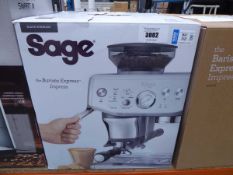 +VAT Sage Barista Express Impress coffee machine