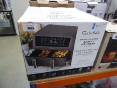 +VAT Dual basket air fryer