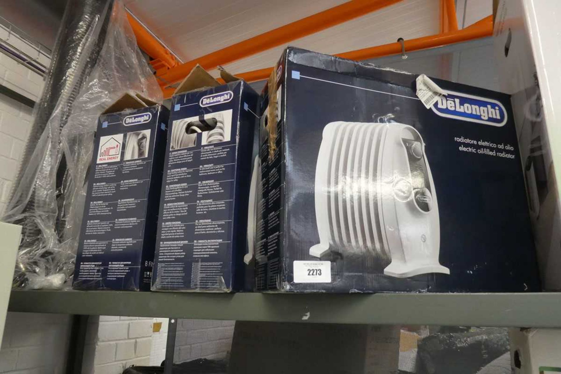 +VAT 3 small De'Longhi electric oil filled radiators