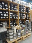 +VAT Ink stock throughout the building plus printing related chemicals (as per photographs)