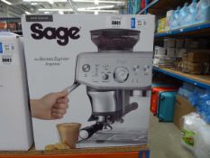 +VAT Sage Barista Impress coffee machine
